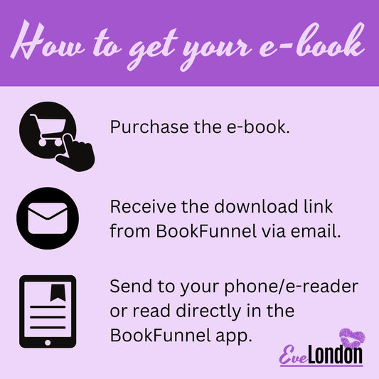 How to get your e-book when you purchase directly from Eve London