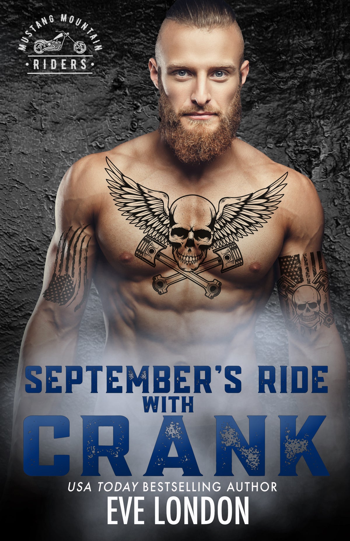 September's Ride with Crank by Eve London, book cover