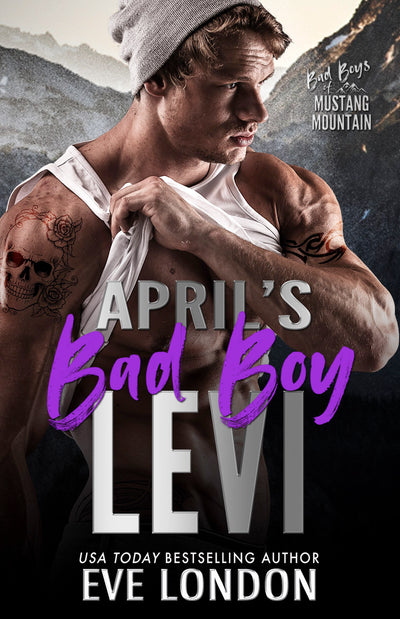 April's Bad Boy Levi by Eve London, book cover